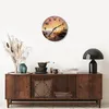 Wanduhr - Rund - Glasuhr - Meer Strand Felsen - 40x40cm - Produktbild-Vorschau 7