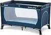 A navy blue Hauck Dream N Play Plus travel cot is shown against a white background. Produktbild-Vorschau