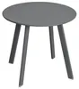 Runder garten-beistelltisch "saona" graphit matt 50x45cm Produktbild-Vorschau 1