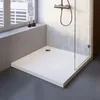 Schulte Duschwanne Adria 90x90 cm, Sanitäracryl Weiß, Set Produktbild-Vorschau 2