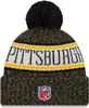 New Era NFL Sideline 2018 Bobble Mütze - Pittsburgh Produktbild-Vorschau 2