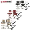 Herzberg 17-teiliges Pfannenset - kupferfarben- HG-8055 Produktbild-Vorschau 3
