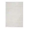 Volero - Teppich Modern - Nori Curves Weiß - 160x230 cm - Produktbild-Vorschau 3