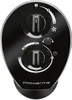 Close-up of a black Rowenta fan control panel with two dials and indicator lights. Produktbild-Vorschau