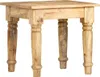 vidaXL Mesa auxiliar, 43 x 43 x 40 cm, madera maciza de Vista previa de la imagen del producto 6