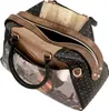 anekke Tasche, braun, beige, schwarz, 32 x 23 x 15 cm Produktbild-Vorschau 7