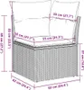 VidaXL 366012, Kremowy, 110 kg, 620 mm, 620 mm, 690 mm Podgląd zdjęcia produktu 8