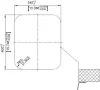 BLANCO SUPRA 340-U CNS 31/2'' BF m.UEL o.AF Unterbauspüle / Produktbild-Vorschau 11