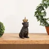 Moritz Deko-Figur Mops Hunde-König mit Krone sitz aus Produktbild-Vorschau 2