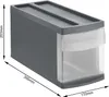 Cassetto Rotho S SYSTEMIX cassetto 7 L - contenitore 39,5 x Anteprima dell’immagine prodotto 4