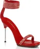 CHIC-40 Uni Sandale von Fabulicious, Rot  , EU 40, US 10 Produktbild-Vorschau 1