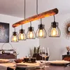 Aprica »Aprica« Hängelampe aus Metall/Holz in Schwarz/Braun Produktbild-Vorschau 7