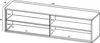 TV-Wandschrank Fernsehschrank TV-Schrank Apollo 2 Viertürig Produktbild-Vorschau 6