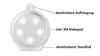 3 x LED Nachtlicht mit Touch Sensor mit 3M Kleber Batterie Produktbild-Vorschau 4
