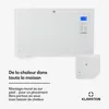 Klarstein Radiateur Electrique Mobile, Chauffage Electrique Voir les images du produit 4