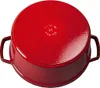 STAUB Cocotte Ø28cm kirschrot Produktbild-Vorschau 3