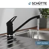 35596 TASSONI Spültischarmatur Niederdruck, Schwarz matt Produktbild-Vorschau 8