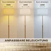 LED Stehlampe Dimmbar mit Fernbedienung, Höhenverstellbare Produktbild-Vorschau 3