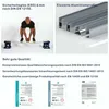 Duschwand Glas Faltbar 140 cm Walk in Dusche 6 mm Echtglas Produktbild-Vorschau 7