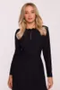 Stylove Midikleid für Frauen Marau S413 schwarz S Produktbild-Vorschau 6