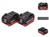 Súprava batérií Metabo LiHD 2x 18 V 10,0 Ah CAS System ( 2x Náhľad obrázku produktu 1