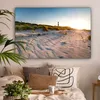 MuchoWow® - Leinwandbilder - Strand - Leuchtturm - Produktbild-Vorschau 2