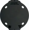 Berker 133111 Bodenplatte selbstverlöschend 1-fach schwarz Produktbild-Vorschau 2