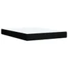 Boxspringbett mit Matratze Schwarz 140x190 cm Stoff Produktbild-Vorschau 7