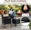 KOMFOTTEU Gartenmöbel Set, Balkonmöbel Set Rattan mit Produktbild-Vorschau 5