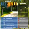 12 ks solárnych LED svietidiel pre exteriér s 2 režimami: Náhľad obrázku produktu 10