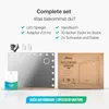 Mirlux Hollywood Make Up Spiegel LED-Beleuchtung - Produktbild-Vorschau 10