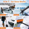 4 in 1 Eiskratzer Auto mit Besen, Schneeschaufel und Produktbild-Vorschau 4