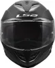 LS2 FF818 STORM III SOLID Casco integrale taglia L, nero Anteprima dell’immagine prodotto 3