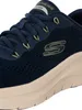 Close-up of a navy blue Skechers sneaker. Produktbild-Vorschau