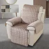 （Braun）Sesselschoner Rutschfester Sesselbezug Flanell Produktbild-Vorschau 2