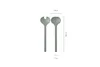 MEPAL 105940032500 MEPAL Salatbesteck Silueta Kunststoff Anteprima dell’immagine prodotto 3