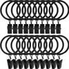 20er-Pack Metall-Vorhangringe mit Clips, Vorhangclipringe, Produktbild-Vorschau 1