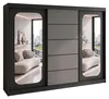 BELANO Schwebetürenschrank 200 cm mit Spiegel – Produktbild-Vorschau 1