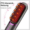 Kabellose 2-in-1 Glättbürste & Lockenstab, Titan-Keramik, Produktbild-Vorschau 3