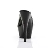 Pleaser – Plateau-Pantolette Kiss-201 in schwarz, Produktbild-Vorschau 4