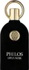 A black bottle of perfume with gold accents. Voir les images du produit