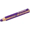 A single purple colored pencil with text and a logo on it, set against a white background. Anteprima dell’immagine prodotto