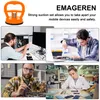 A collage of images showing people working on electronic devices and a suction cup tool. Produktbild-Vorschau