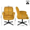 Meubles Cosy: sedia girevole ergonomica regolabile con Anteprima dell’immagine prodotto 6