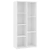 A white, multi-compartment bookshelf against a white background. Produktbild-Vorschau