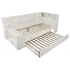 Divano letto Flieks in legno 90x200 cm con letto estraibile Anteprima dell’immagine prodotto 9
