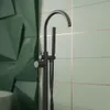 Rubinetto Freestanding Per Vasca Rea Lungo Titanium Anteprima dell’immagine prodotto 3