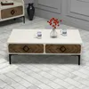 Skye Decor, Samba - Cream, Couchtisch, Nussbaum, 100 % Produktbild-Vorschau 1