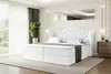 ALTDECOR Boxspringbett mit H3 Matratze und Topper - 160 x Produktbild-Vorschau 1