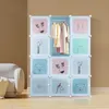 Kindergarderobe Modularer Schrank bücherregal für kinder Produktbild-Vorschau 2